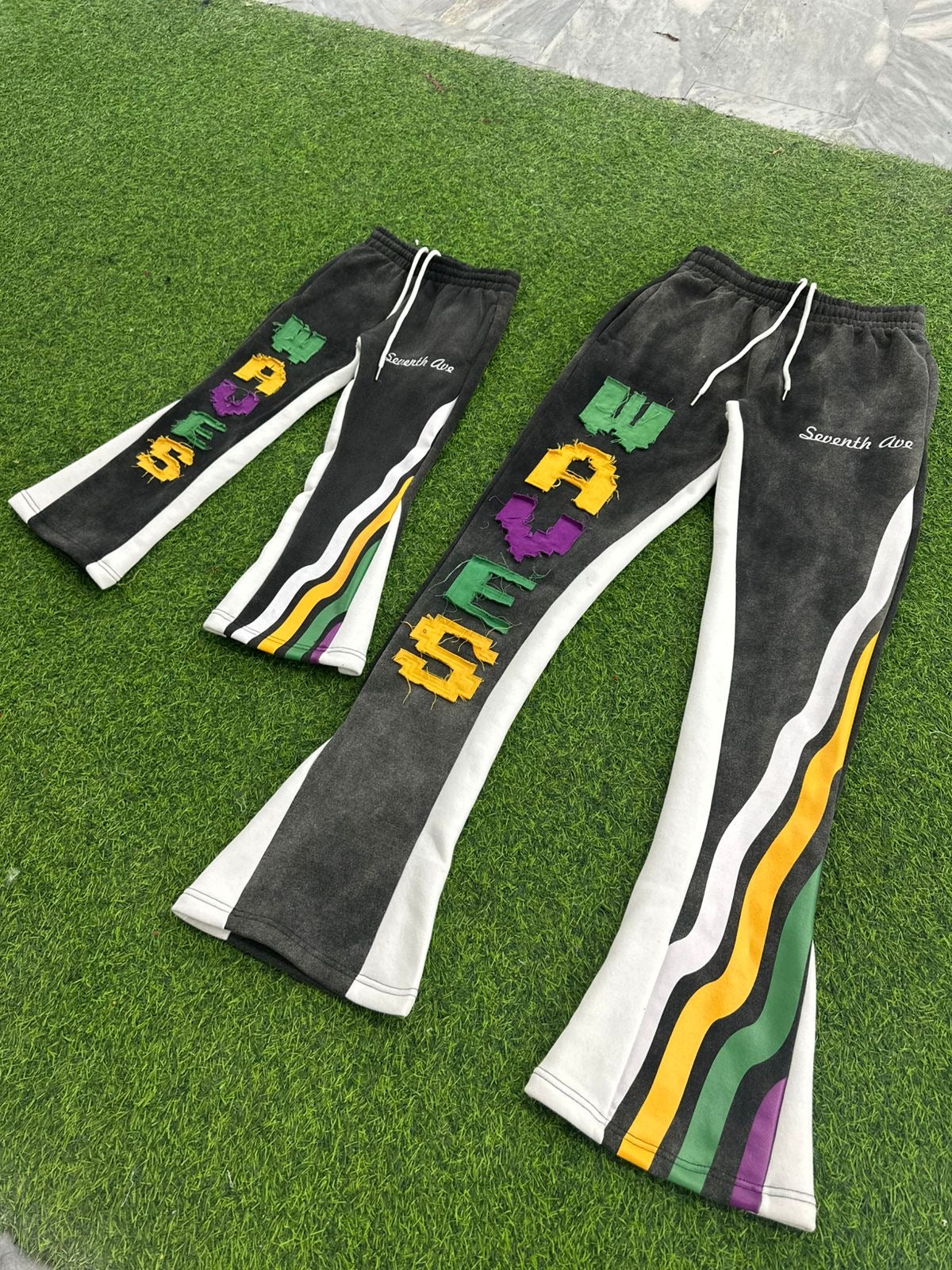 Waves Mardi Gras Sweatpants
