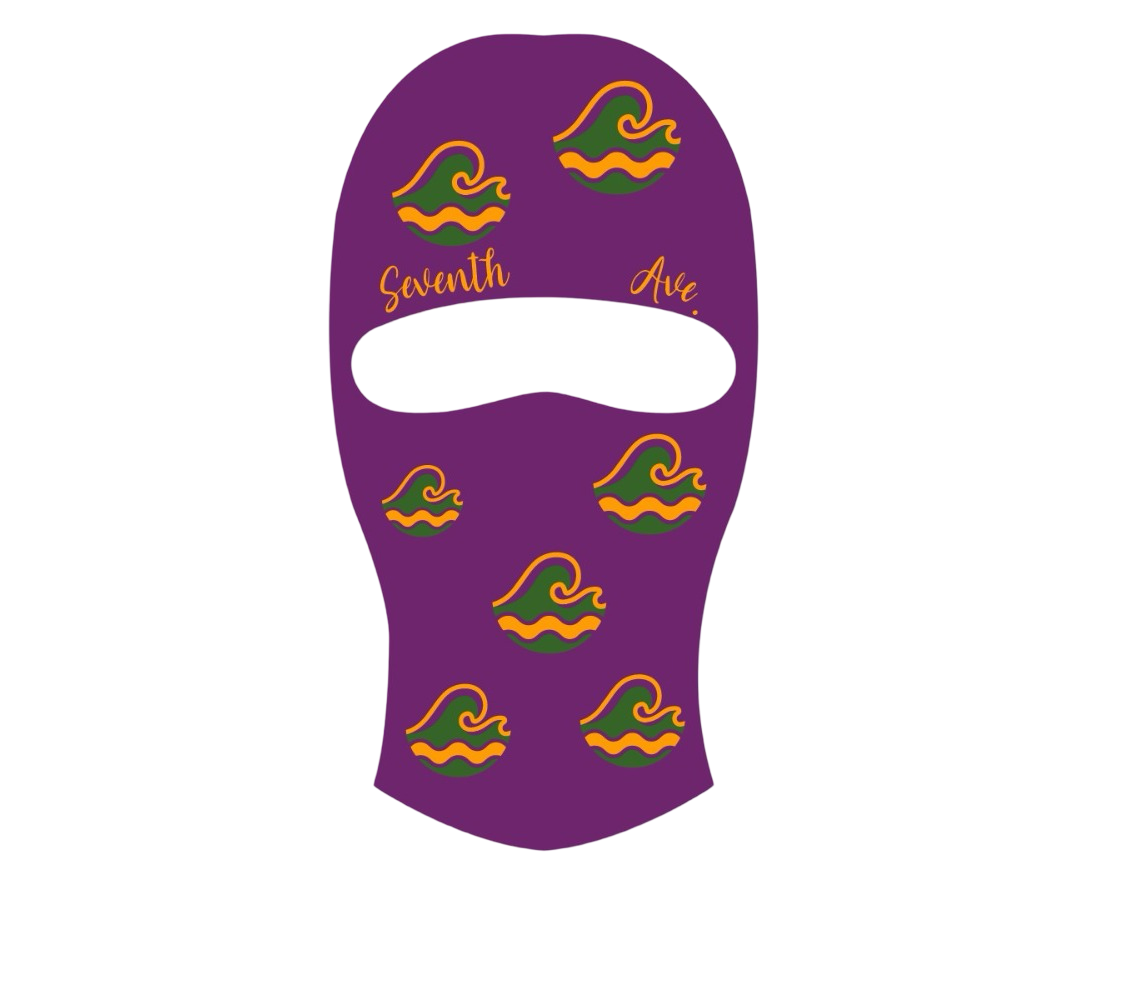 Pre-Order-Seventh Ave Sheisty Mask (Mardi Gras)- Pickup/Ship by Feb 15, 2025