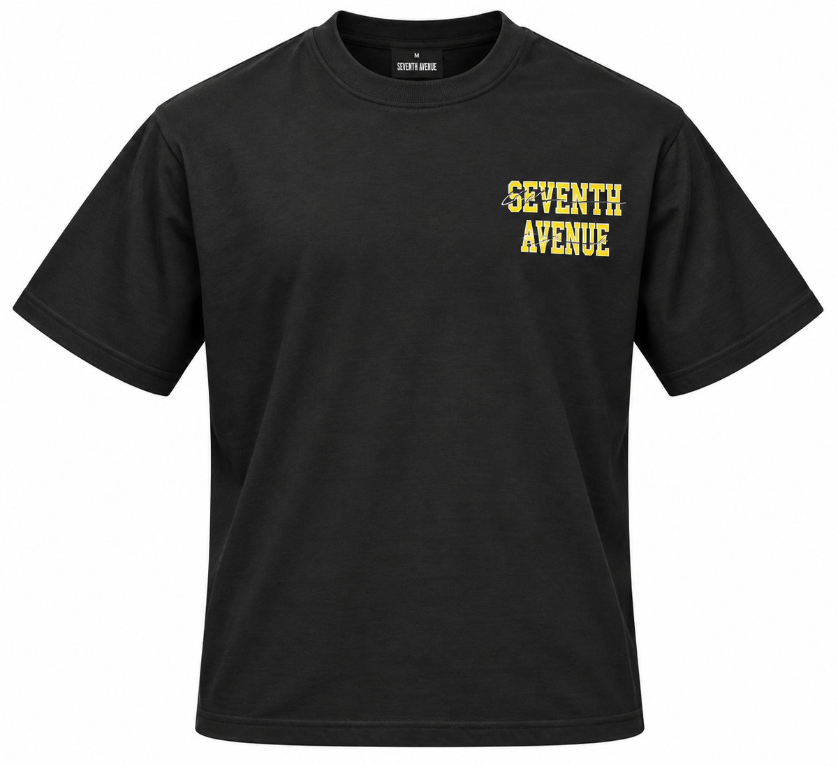 (2 colors) Signature Big Back T-Shirt (Black & Gold)