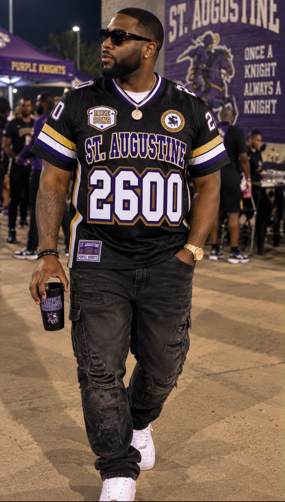 Unisex St.Aug Football Jersey (2 Color options)