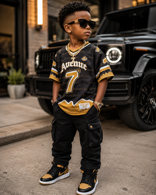 Kid's Wave Whodat Jersey