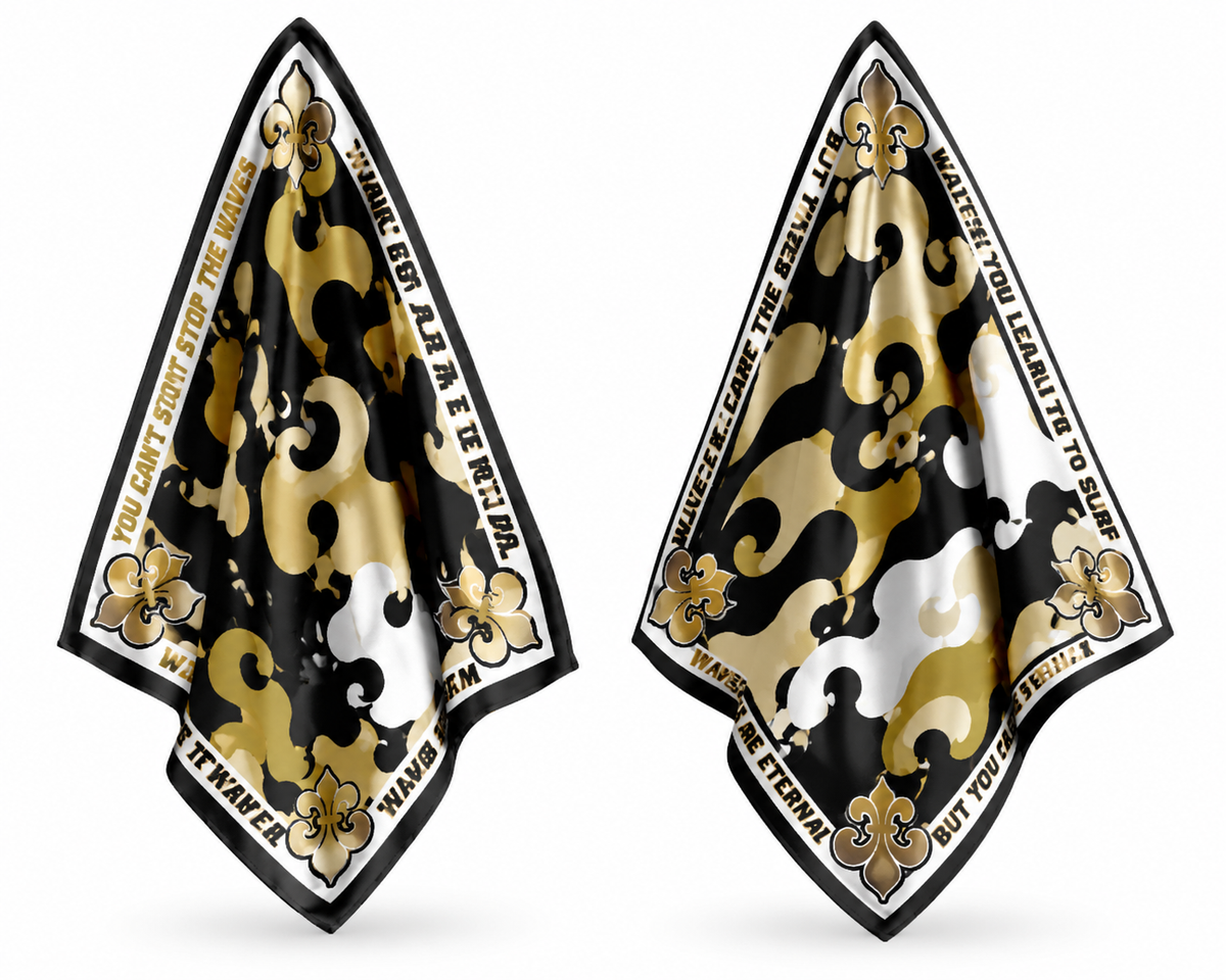 Waves Camo Hanger chief's (Black & gold)