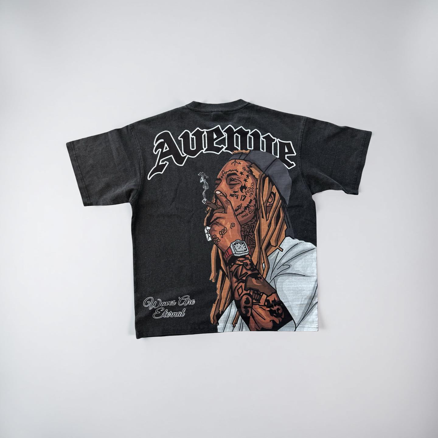 (3 Colors) Lil Weezy Seventh Ave Collab Heavy Duty T Shirt