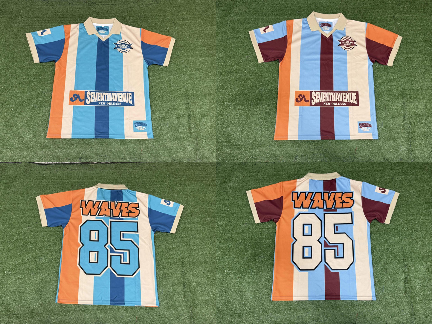 (2Colors) Short sleeve soccer jersey (Order one size up for best fit)