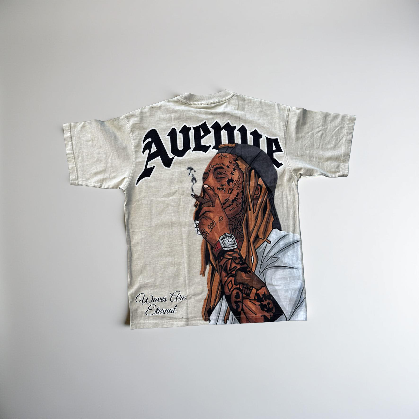 (3 Colors) Lil Weezy Seventh Ave Collab Heavy Duty T Shirt