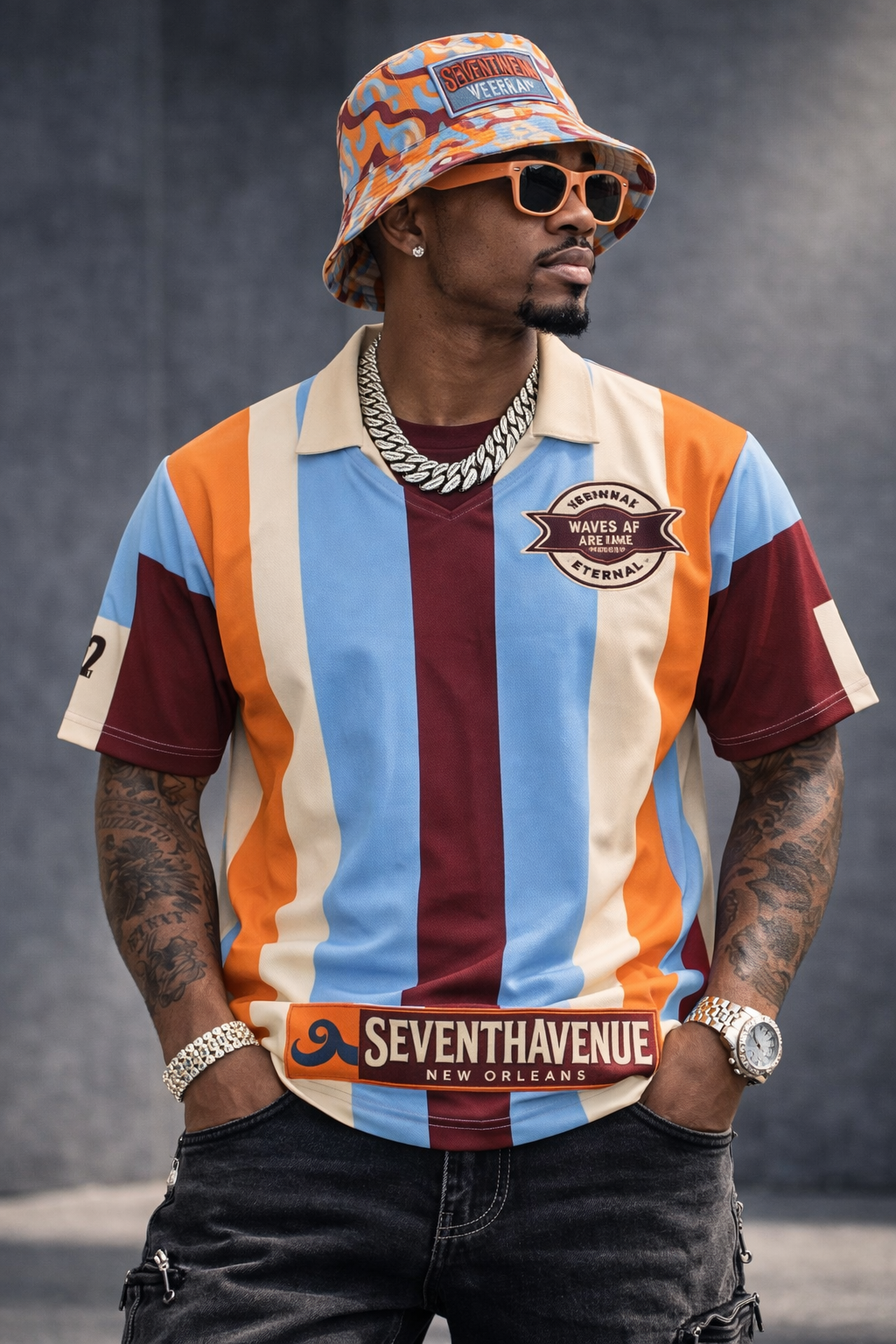(2Colors) Short sleeve soccer jersey (Order one size up for best fit)
