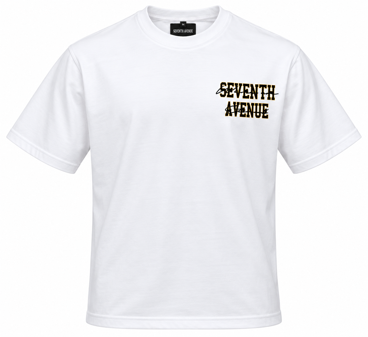 (2 colors) Signature Big Back T-Shirt (Black & Gold)