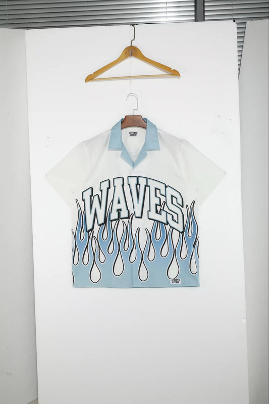 Wave Bowling Shirt
