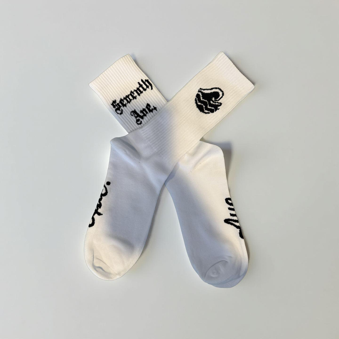 (5 Colors) Signature Ave Socks