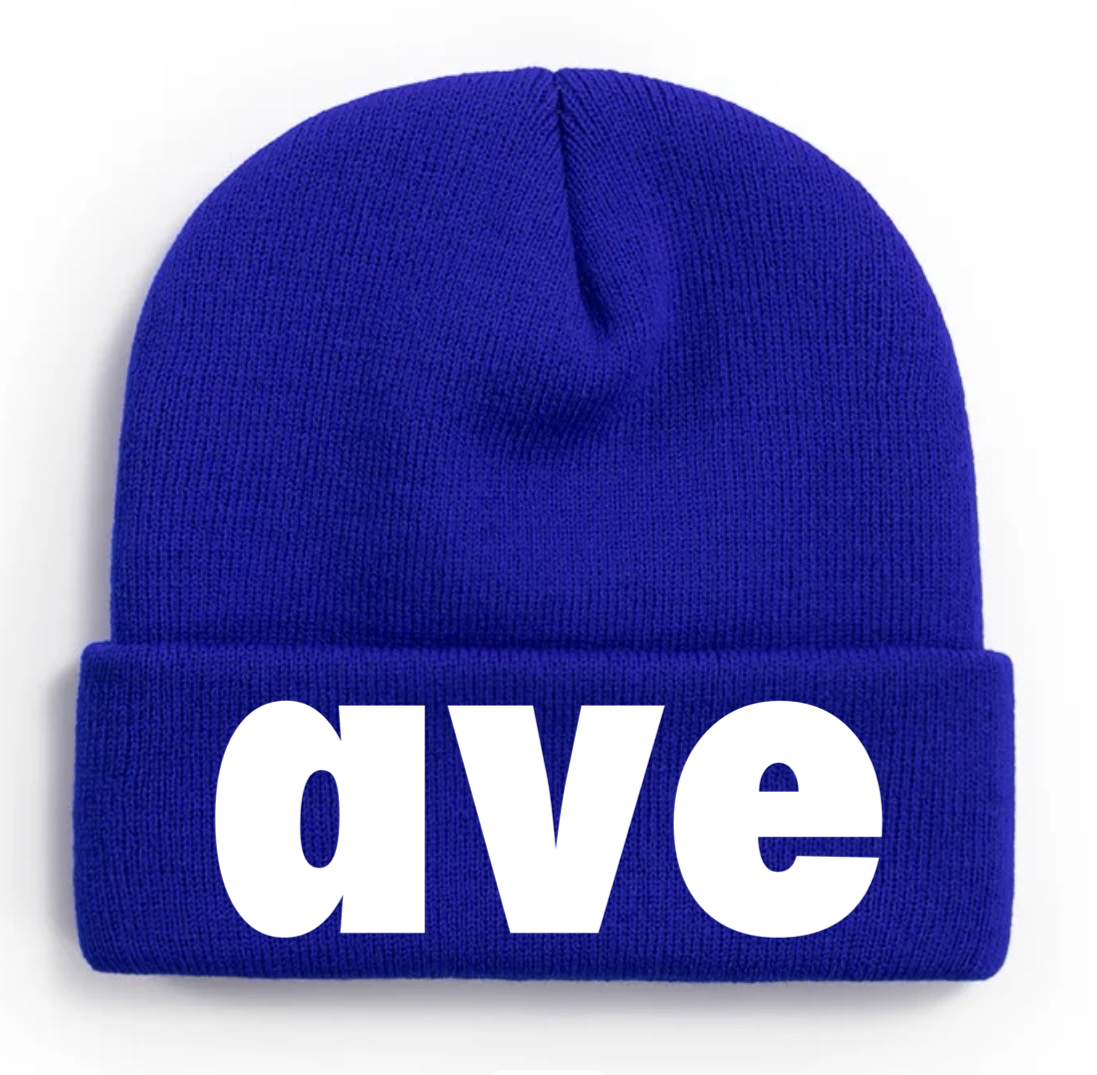 Signature "AVE" Beanie (2 Colors).