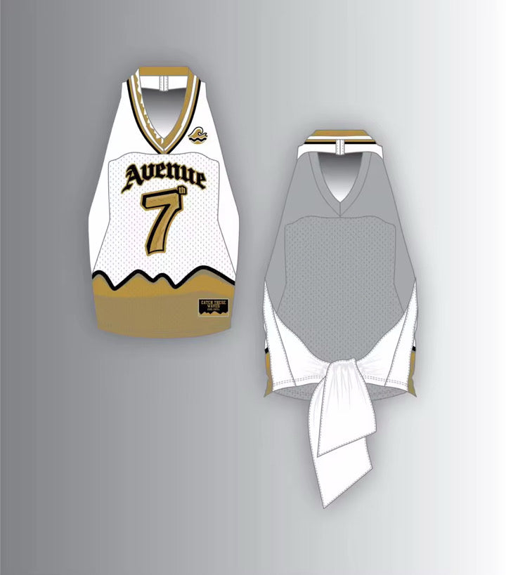 (2 Colors) Seventh Ave Saints Collection Halter Top