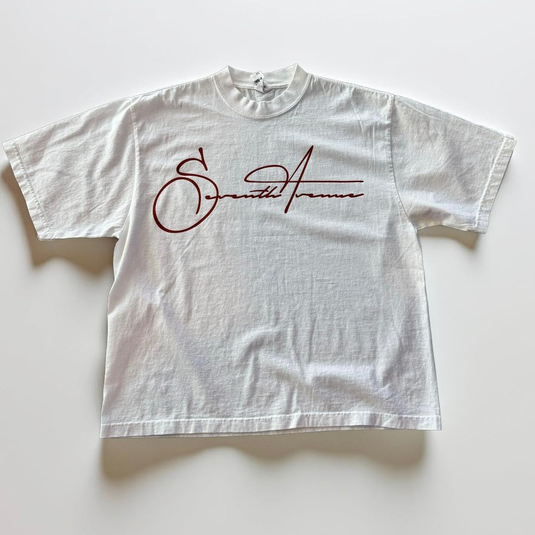 (2 Colors) Seventh Ave Signature Drop Shoulder T Shirt.