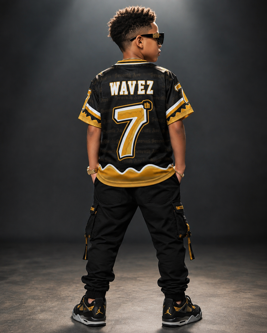 Kid's Wave Whodat Jersey