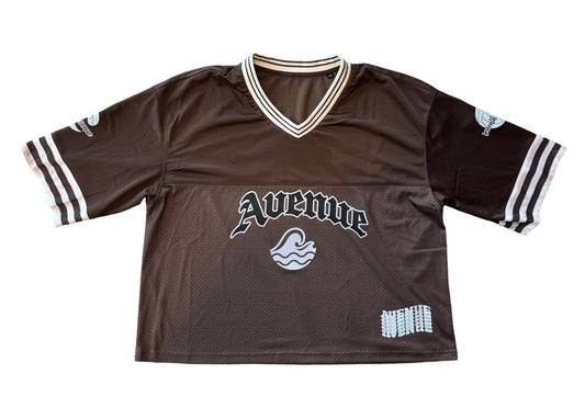 3 Colors Waves Crop Hockey Jersey