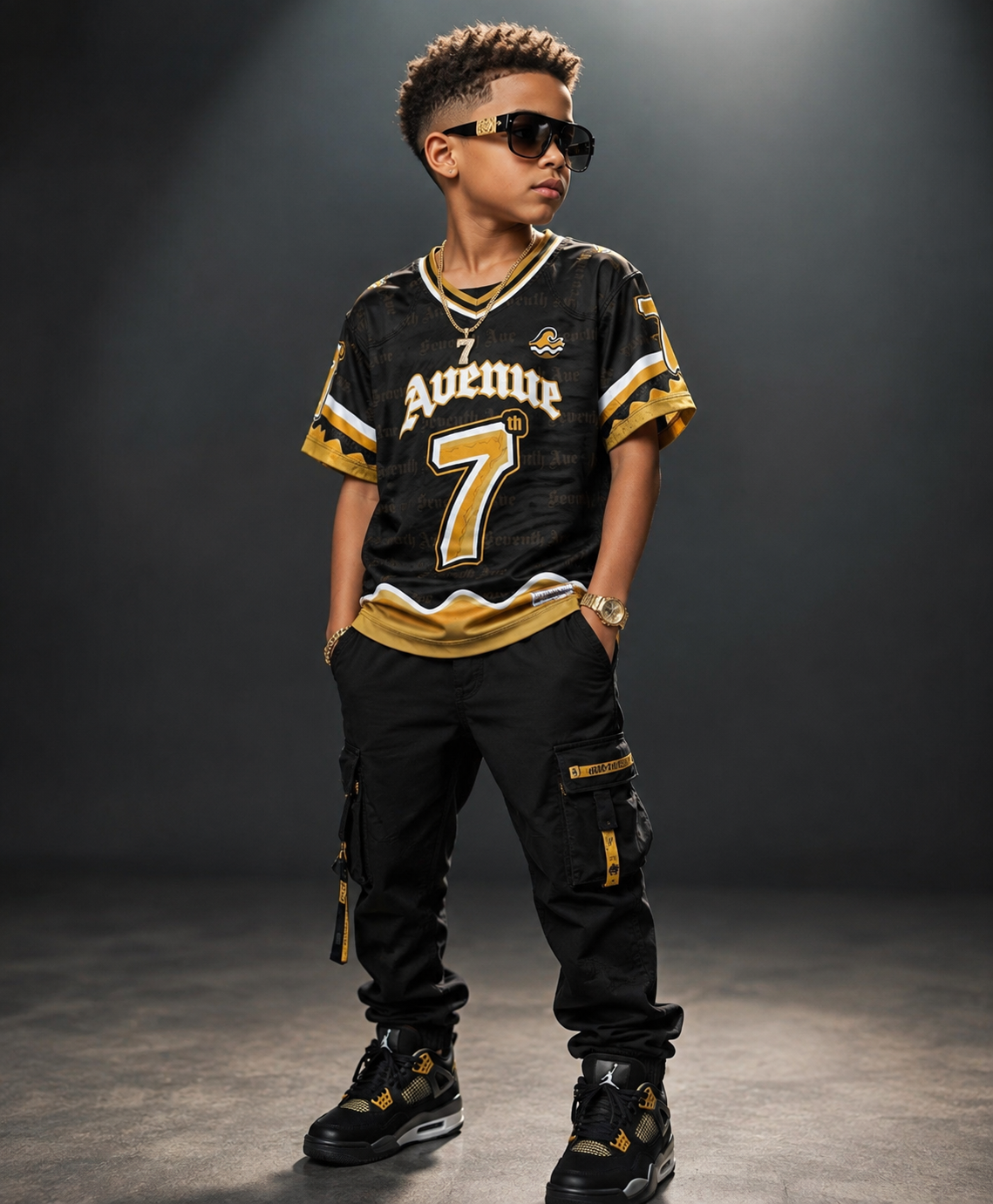 Kid's Wave Whodat Jersey