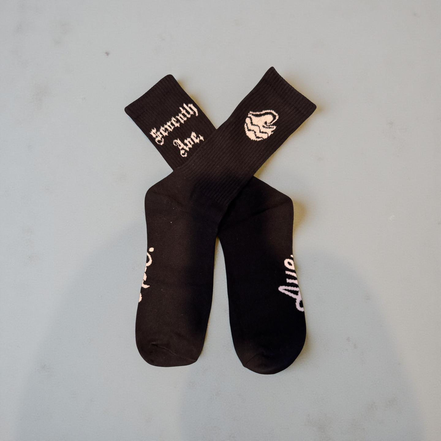 (5 Colors) Signature Ave Socks