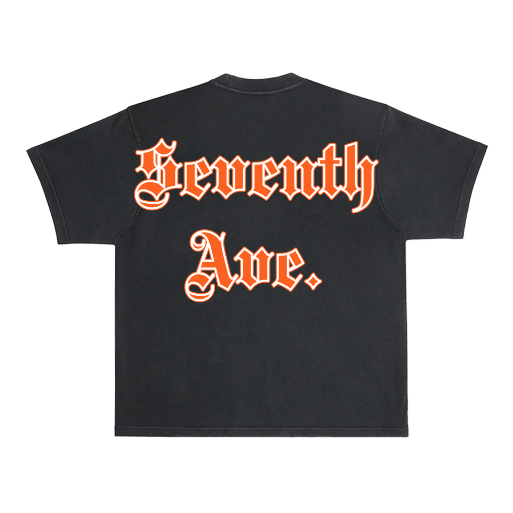 Seventh Ave Signature Money-Skull Black T-Shirt (Available ready to ship.)