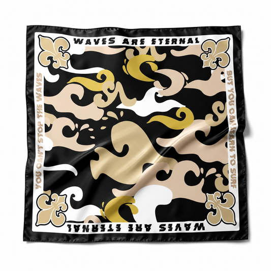 Waves Camo Hanger chief's (Black & gold)