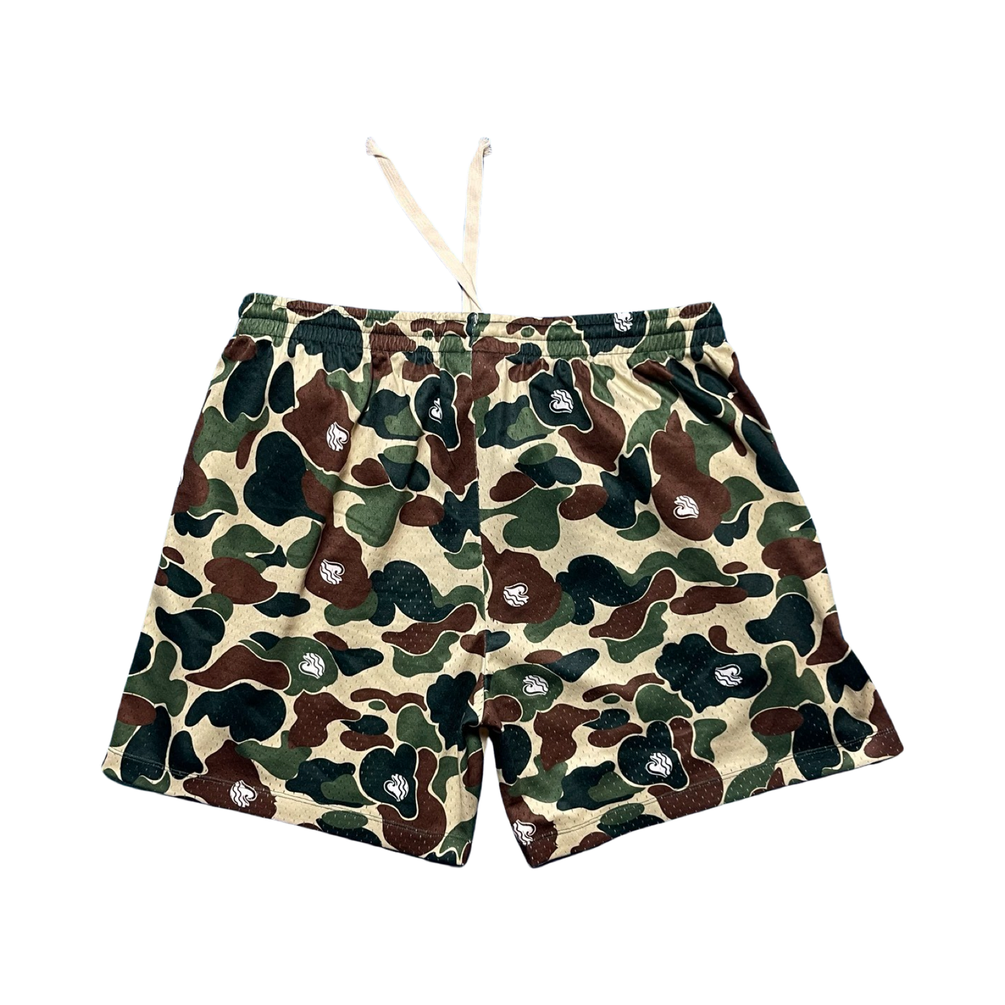 TWO COLORS Army Fatigue/Camouflage Signature "Waves" Shorts. Ready to ship.