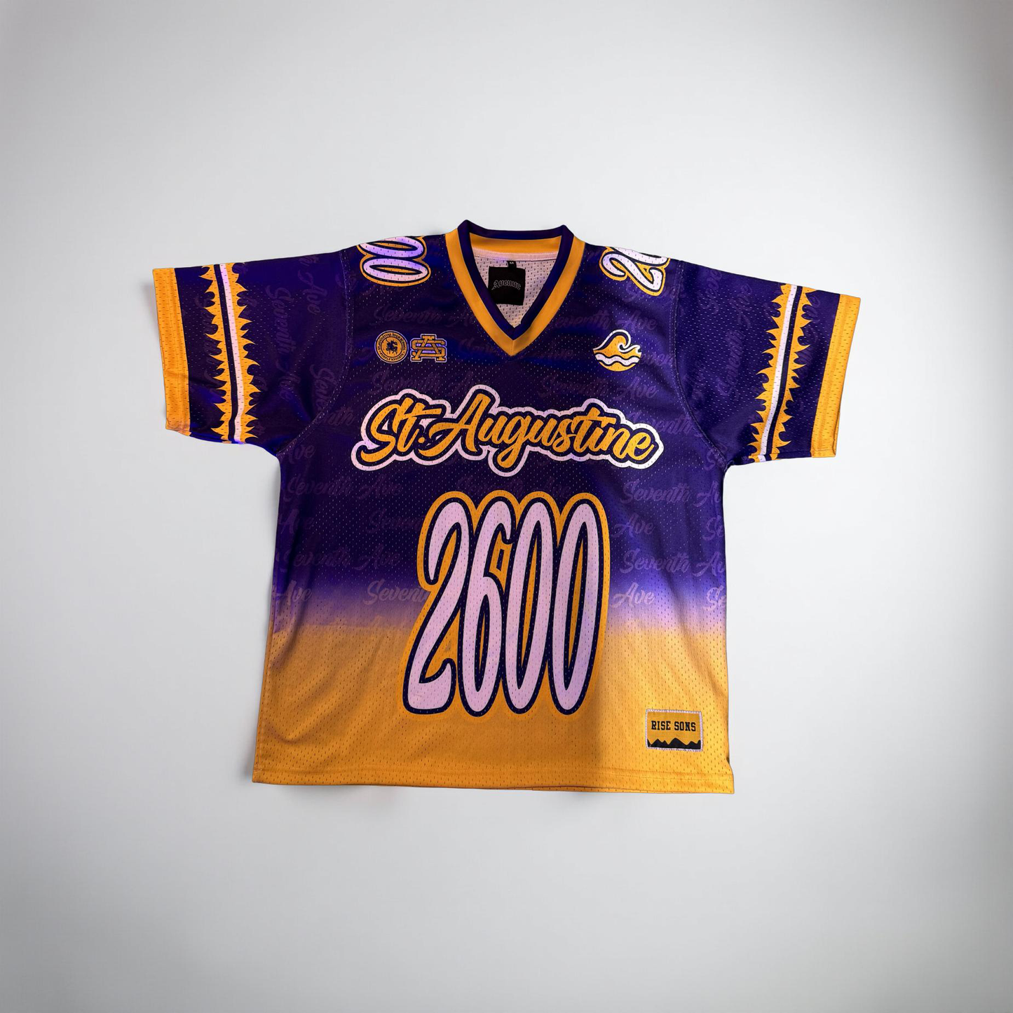 (2 Colors)St.Aug x Seventh Ave Collab Jersey