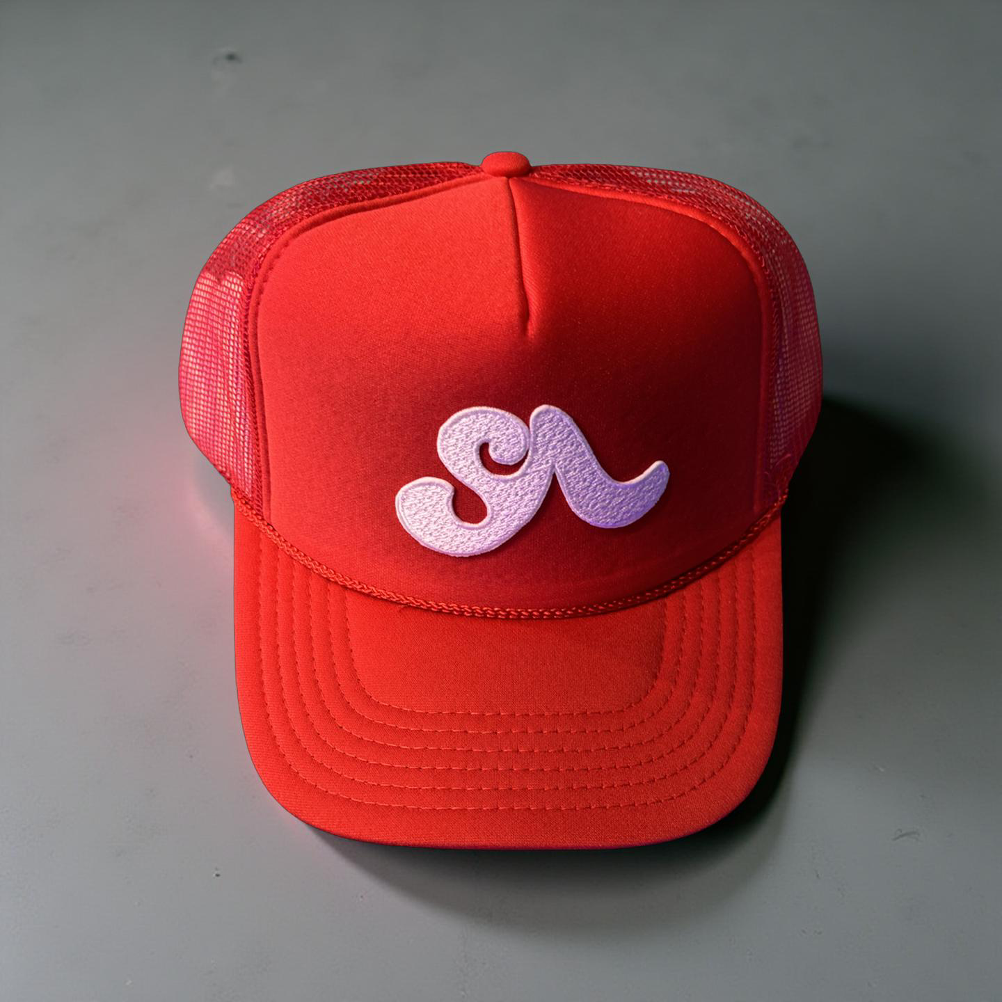 (2 Colors) SA Wave Trucker Hat