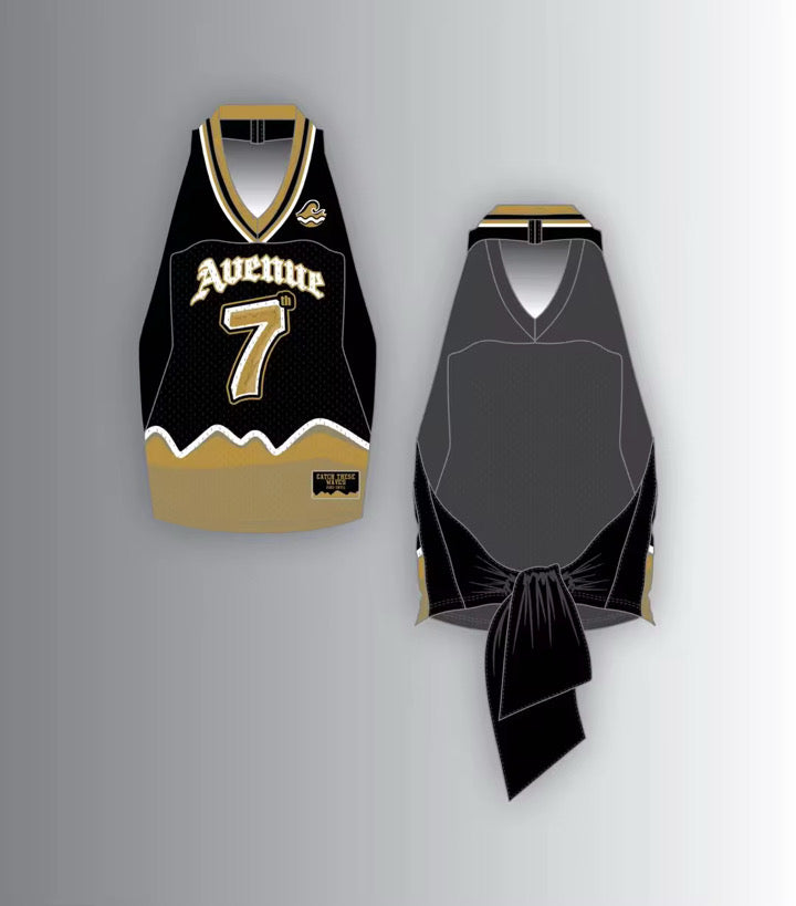 (2 Colors) Seventh Ave Saints Collection Halter Top