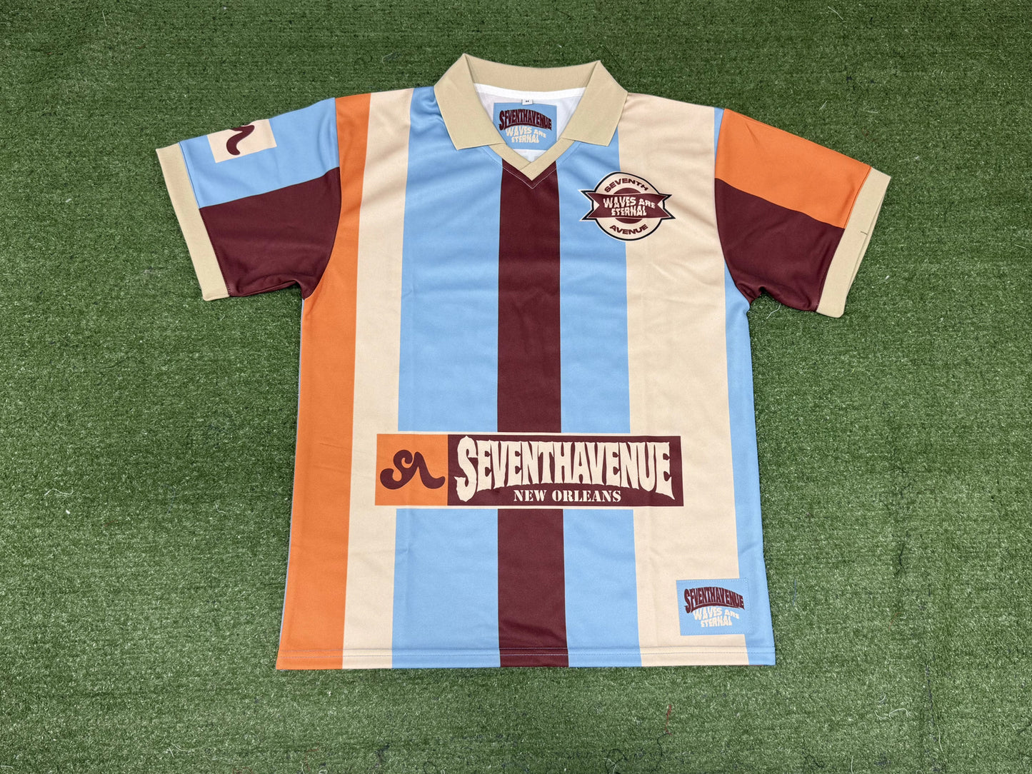 (2Colors) Short sleeve soccer jersey (Order one size up for best fit)