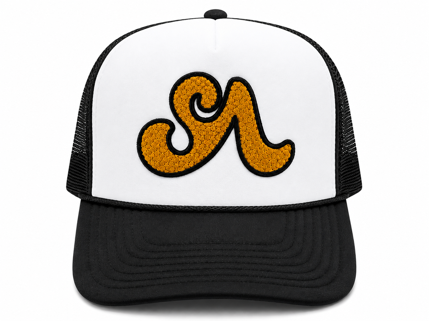 Seventh Ave Waves Black & Gold Signature Trucker Hat Collection