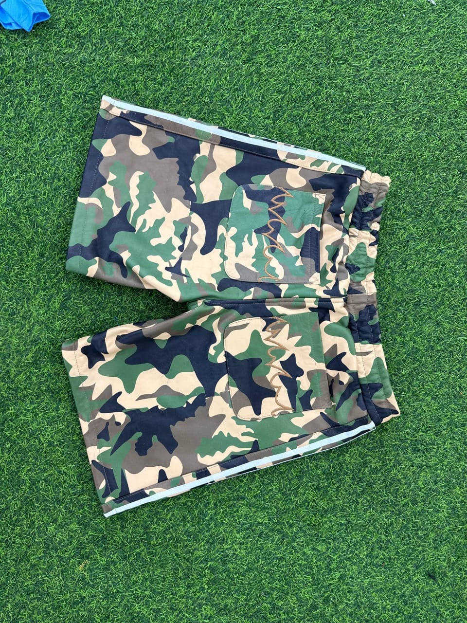 Camoflauge Seventh Ave Leather Sport Shorts